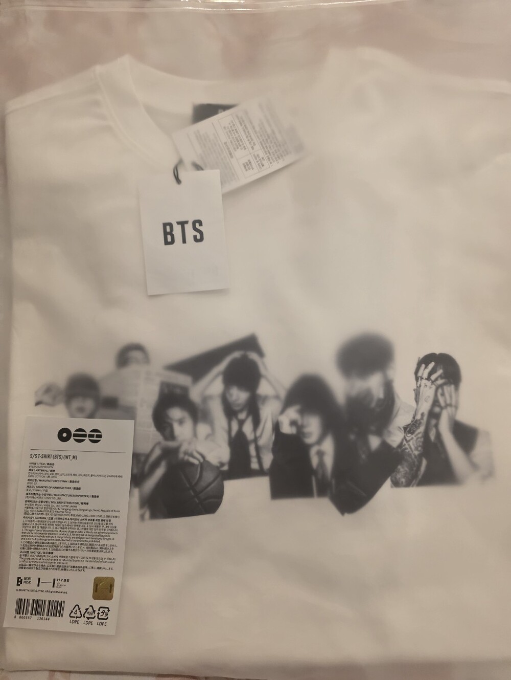 BTS Official ARIRANG Pop Up Merch T-Shirt
